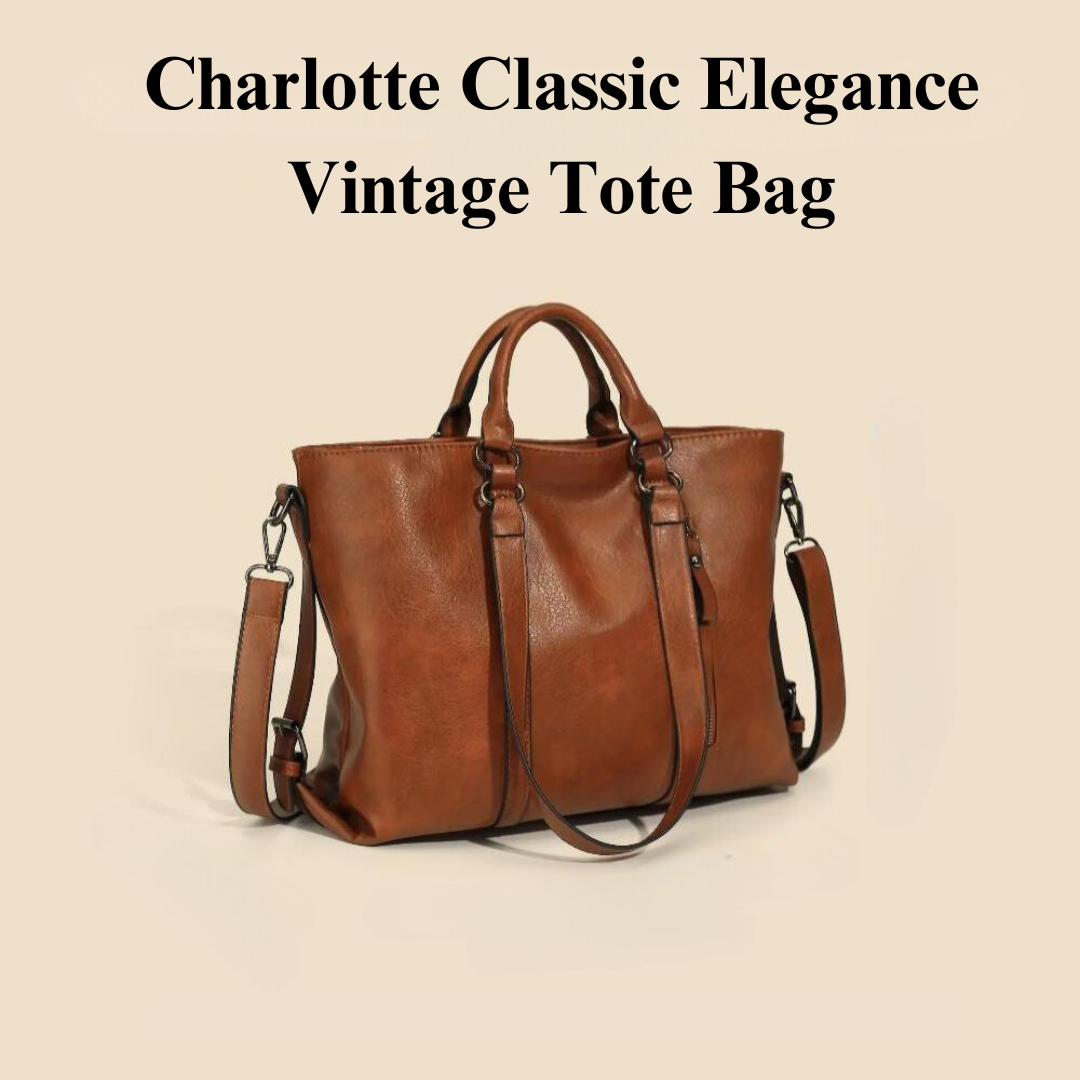 Charlotte™ | Bolso Tote de Elegancia Clásica