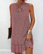 ELEONORA™ | Vestido elegante sin mangas con efecto vientre plano