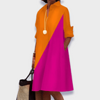 Bettina | Vestido tipo polo elegante y casual