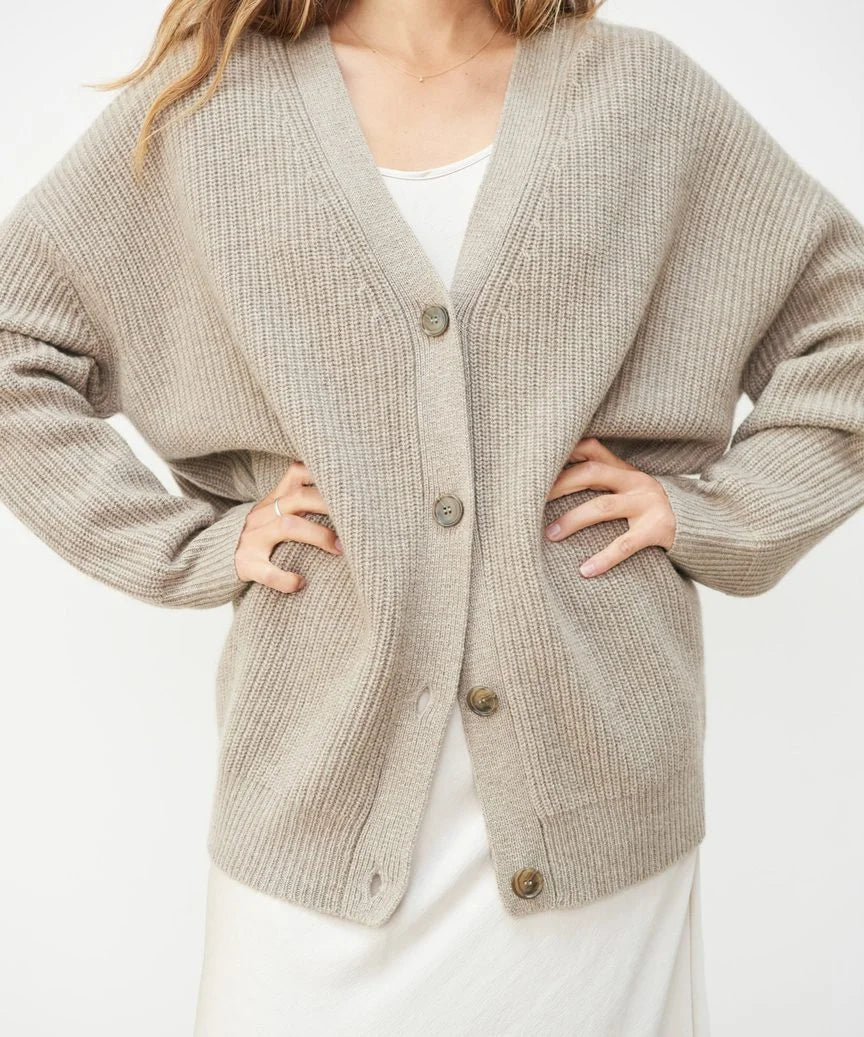 Ambra | Cardigan Ultra Confortable en Cachemire