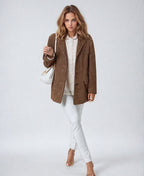 Helena | Chaqueta Aterciopelada Elegante