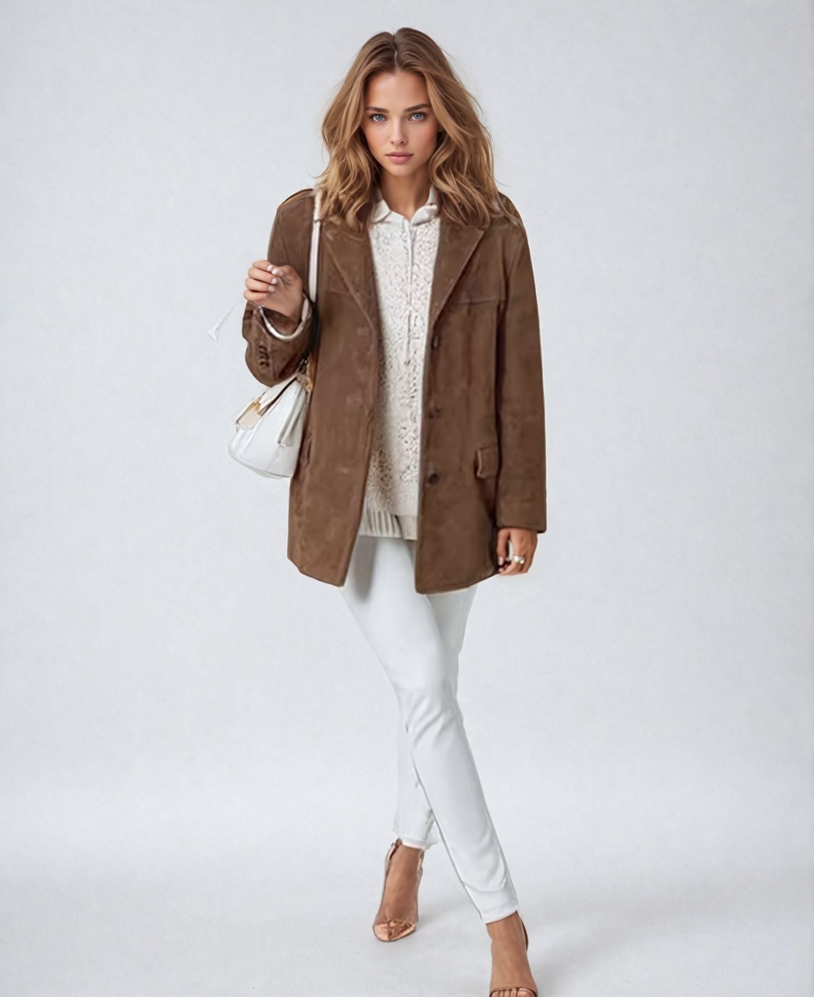 Helena | Chaqueta Aterciopelada Elegante