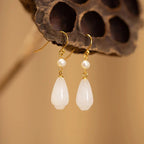 Magnolia™ | Pendientes elegantes con forma de flor