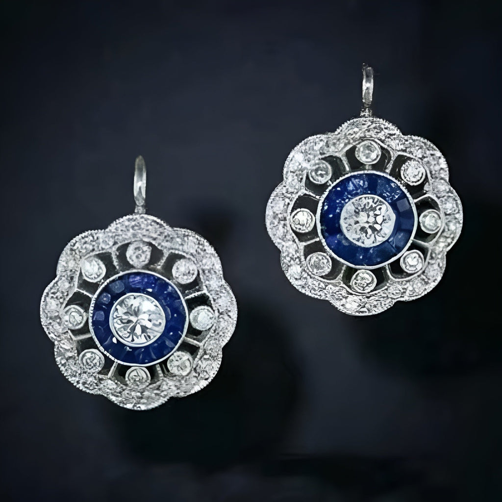 Manon™ | Pendientes vintage de cristal