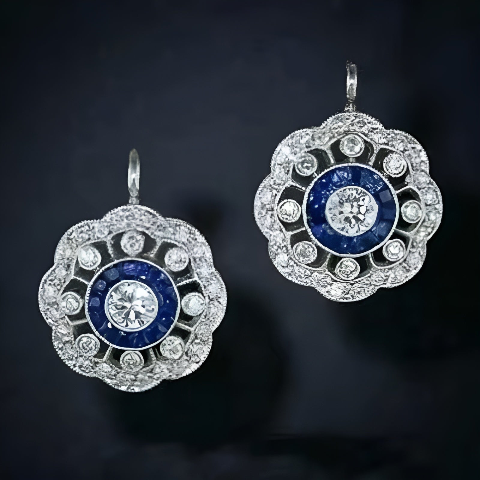 Manon™ | Pendientes vintage de cristal