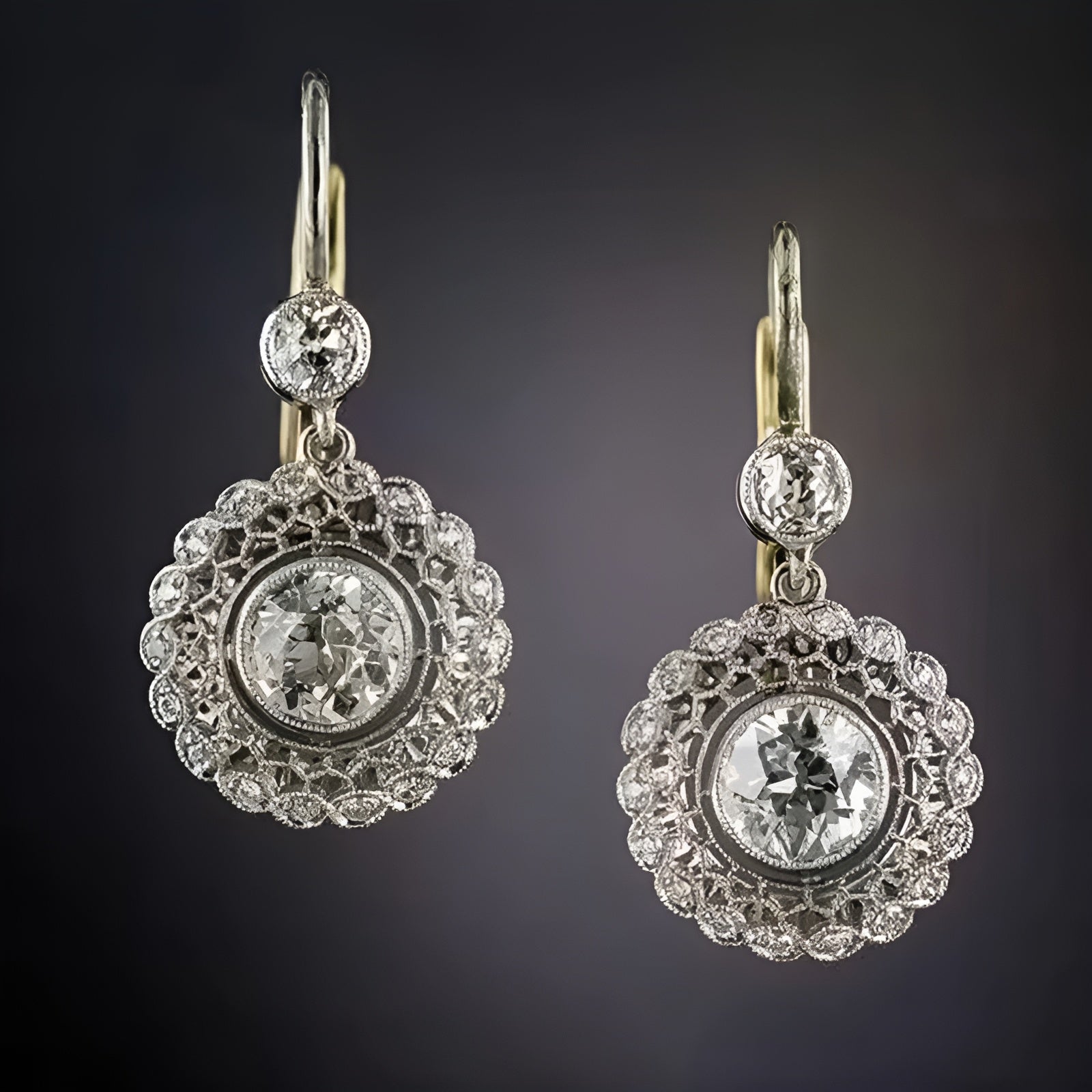 Camille™ | Pendientes vintage de cristal