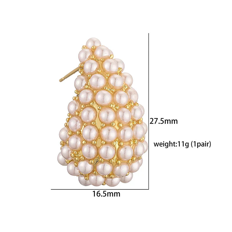 Isabelle™ | Pendientes clásicos con perla