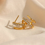 VICTORIA™ | Pendientes de Doble Fila