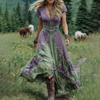 Paula | Vestido floral fluido y a medida