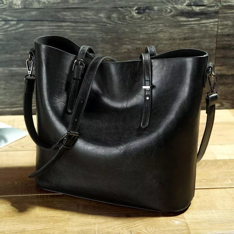 NICOLE™ | Bolso de mano elegante de cuero