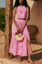 Olivia | Conjunto de encaje sin mangas