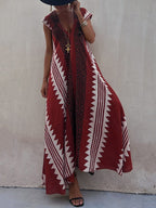 Boho™ | Vestido sin mangas con cuello en V