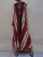 Boho™ | Vestido sin mangas con cuello en V