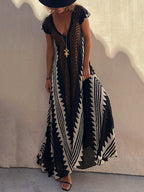 Boho™ | Vestido sin mangas con cuello en V