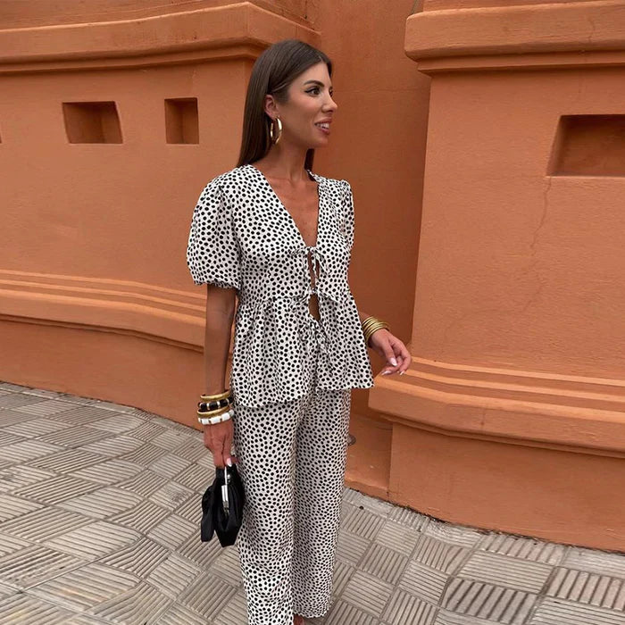 Élodie | Conjunto de verano chic de dos piezas